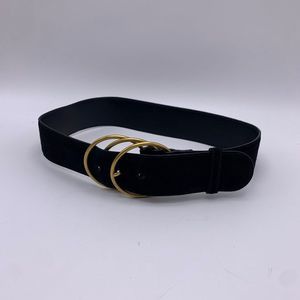 Vintage Saint Laurent Paris Waist Cinch Belt Black